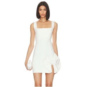 Elliatt Rays Mini Dress Ivory Size Medium NWT